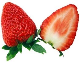 紅ほっぺ 果実が大きく、酸味とバランスが良いうえ、痛みにくく、香りが高い品種 「あきひめ」×「さちのか」から誕生